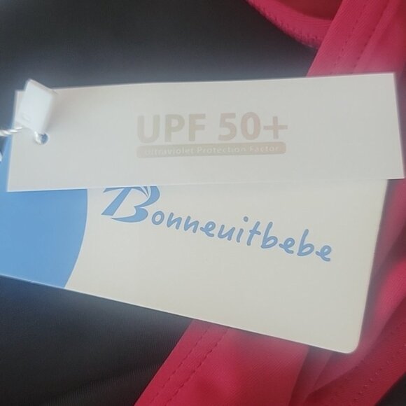 Bonneuitbebe Red Bikini Swimsuit Bottoms Size S NWT - Picture 4 of 5